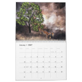 Schöne Malerei-abstrakte Kunst von Landschaft 2017 Kalender (Jan 2027)
