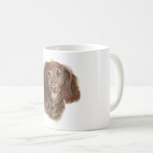 Schöne Malerei Cocker Spaniel Kaffeetasse (VorderseiteRechts)