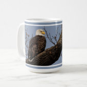 Schöne Mama (Adler) Kaffeetasse (Vorderseite Links)