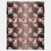 Schöne Mama-Auswahl überall Fleecedecke (Vorderseite)