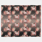 Schöne Mama-Auswahl überall Fleecedecke (Vorderseite (Horizontal))