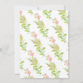 Schöne Mama & Baby Bunnies Triplets Babydusche Einladung (Rückseite)