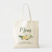 Schöne Mama Blumenzauberangebot Tragetasche (Vorne)