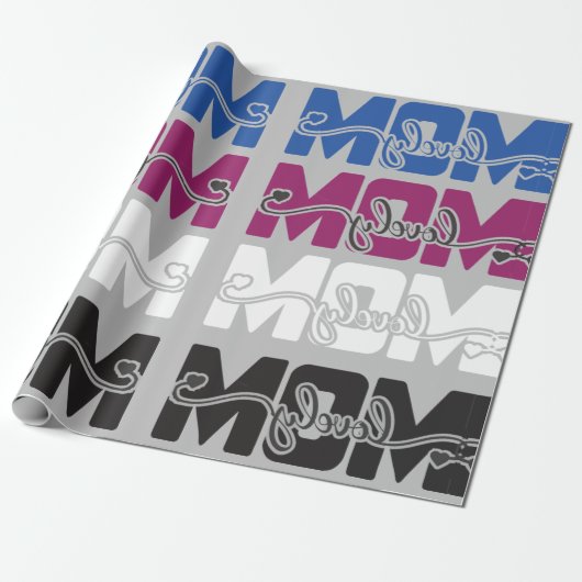 Schöne Mama Geschenkpapier (Ungerollt)