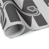 Schöne Mama Geschenkpapier (Rolleneckpunkt)