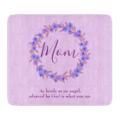 Schöne Mama Lila Schneidebrett (Vorderseite)