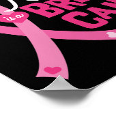 Schöne Mama Muttermund Brustkrebs Überlebende Poster (Ecke)