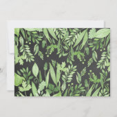 Schöne Mama und Baby Sloth Baby Dusche Einladung (Rückseite)