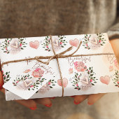 Schöne Mama zum Verpacken von Papierblättern Geschenkpapier Set