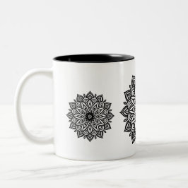 Schöne Mandala Design Tasse