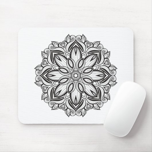 Schöne Mandala Mousepad (Mit Mouse)