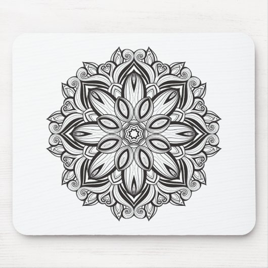 Schöne Mandala Mousepad (Vorne)