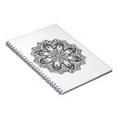 Schöne Mandala Notizblock (Rechte Seite)