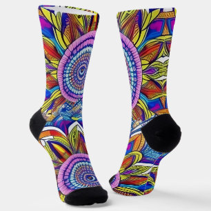 Schöne Mandala Socks Socken