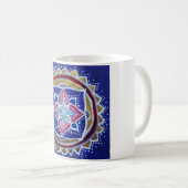 Schöne Mandala White 325 ml Classic White Tasse (VorderseiteRechts)