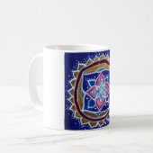 Schöne Mandala White 325 ml Classic White Tasse (Vorderseite Links)
