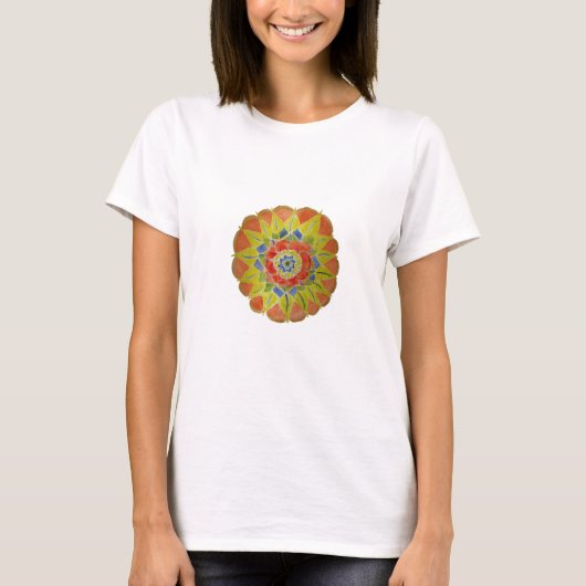 Schöne Mandala Yoga Top (Vorderseite)
