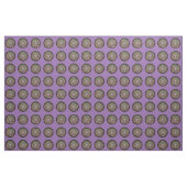 Schöne Mandalase auf lila Hintergrund Stoff (Yard (91,4 cm))
