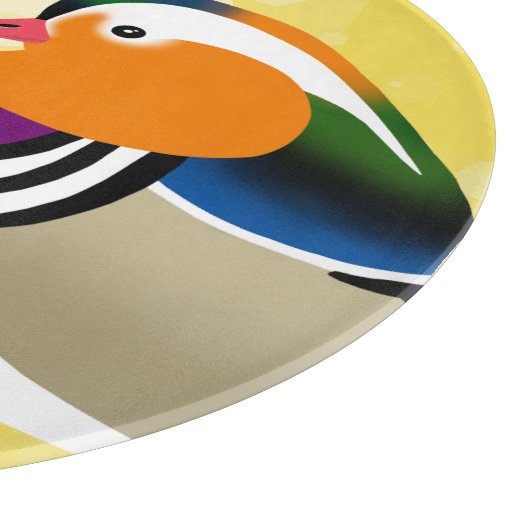 Schöne Mandarin Enten: Jedes Jahr zum Jubiläum Schneidebrett (Ecke)