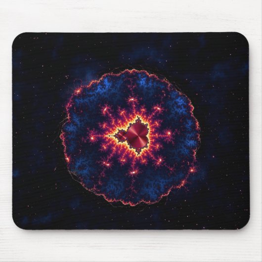 Schöne manipulierte Mandelbrot-Fraktal Mousepad (Vorne)