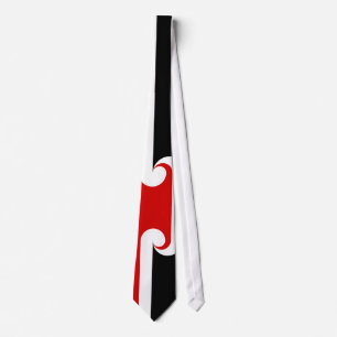 Schöne Maori- Flagge Krawatte