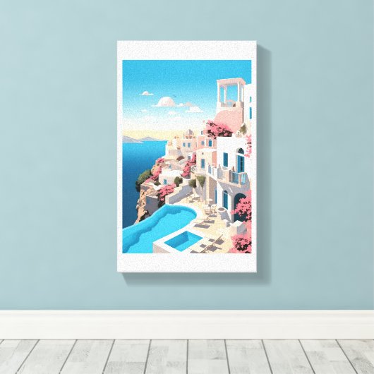 schöne Marakech-Farbe gedehnte Leinwand (Insitu (Holzboden))