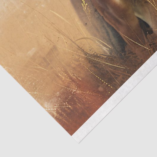 Schöne Mare- und Foal-Malerei Seidenpapier (Ausschnitt)