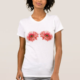 SCHÖNE MARGARITE Wasserfarben-Margariten rosa  T-Shirt