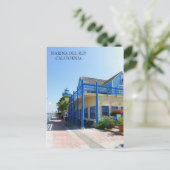 Schöne Marina del Rey Postcard! Postkarte (Stehend Vorderseite)