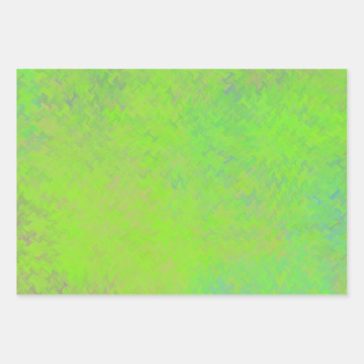 Schöne Marmorpapier Art Variation Geschenkpapier Set (Vorderseite 2)