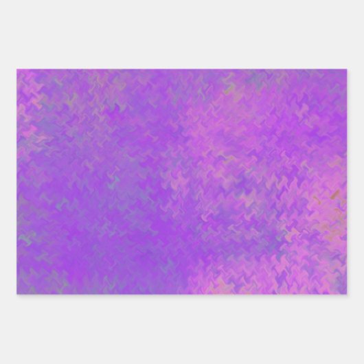 Schöne Marmorpapier Art Variation Geschenkpapier Set (Vorderseite)