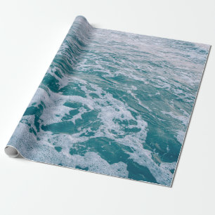 Schöne Marmorwellen texturehipster,backgrou Geschenkpapier