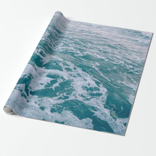 Schöne Marmorwellen texturehipster,backgrou Geschenkpapier (Ungerollt)
