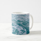 Schöne Marmorwellen texturehipster,backgrou Kaffeetasse (VorderseiteRechts)