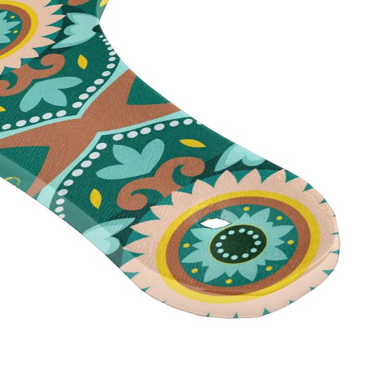 💚 💛 Schöne marokkanische Fliesen Schneidebrett (Ecke)