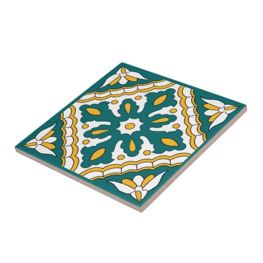 💛 💚 Schöne marokkanische Fliesen XL Muster (Seite)