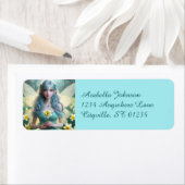 Schöne März Fairy in Daffodien (Insitu)