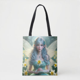 Schöne März Fairy in Daffodien Tasche