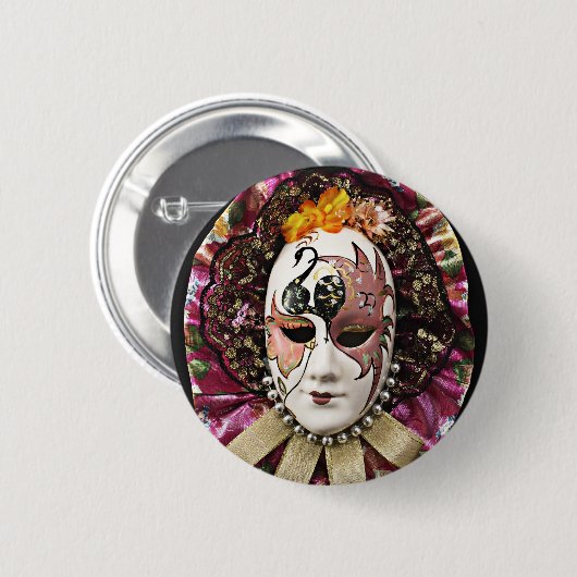 Schöne Maske Button (Vorne & Hinten)