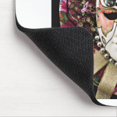 Schöne Maske Mousepad (Ecke)
