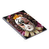 Schöne Maske Notizblock (Rechte Seite)