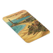 Schöne Maspalomas Gran Canaria Dünen Landschaft Magnet (Rechte Seite)