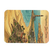 Schöne Maspalomas Gran Canaria Dünen Landschaft Magnet (Horizontal)