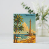 Schöne Maspalomas Meloneras Strand Gran Canaria Postkarte (Stehend Vorderseite)