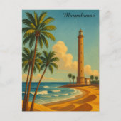 Schöne Maspalomas Meloneras Strand Gran Canaria Postkarte (Vorderseite)