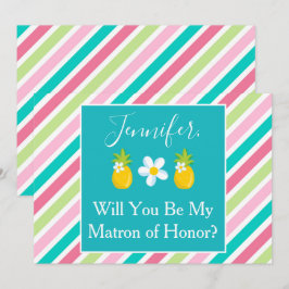 Schöne Matron des Ehrenapfelvorschlags Einladung