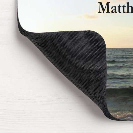 SCHÖNE MATTHEW 11:28 SCRIPTURE VERSE MOUSEPAD (Ecke)