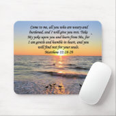 SCHÖNE MATTHEW 11:28 SONNENRISE FOTO DESIGN MOUSEPAD (Mit Mouse)