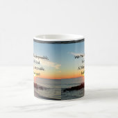 SCHÖNE MATTHEW 19:26 FOTO-DESIGN KAFFEETASSE (Mittel)