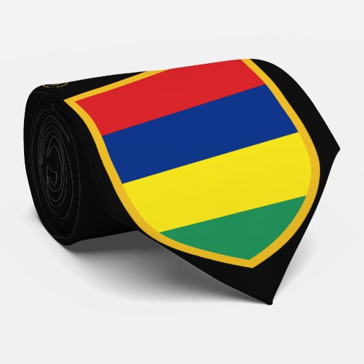 Schöne Mauritius-Flagge Krawatte (Gerollt)